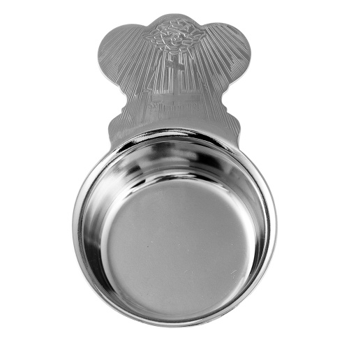 Ковш для запивки, цинковый сплав, никелирование, Ø 7,5 см фото 2