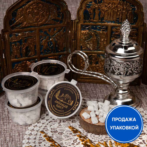 Ладан греческий праздничный "Липовый цвет", 10 г (упаковка 5 шт.) 
