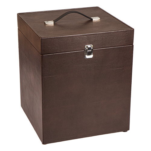 Футляр для митры, искусственная кожа, 30х30х35 см, коричневый фото 6