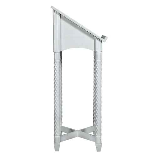 Аналой боковой "Курский" белый, колонны, 46х46х123 см фото 3