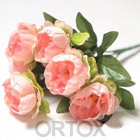 Цветы искусственные "Букет пионов", розовые