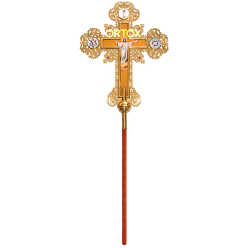 Запрестольный крест "Фаворский", 70х90 см фото 5