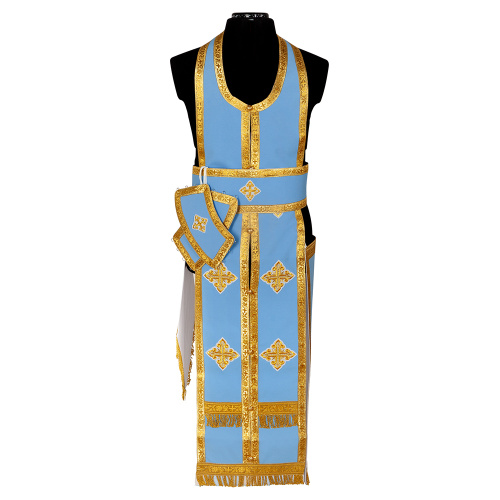 Иерейское облачение греческое голубое фото 5 Иерейское облачение греческое голубое фото 5