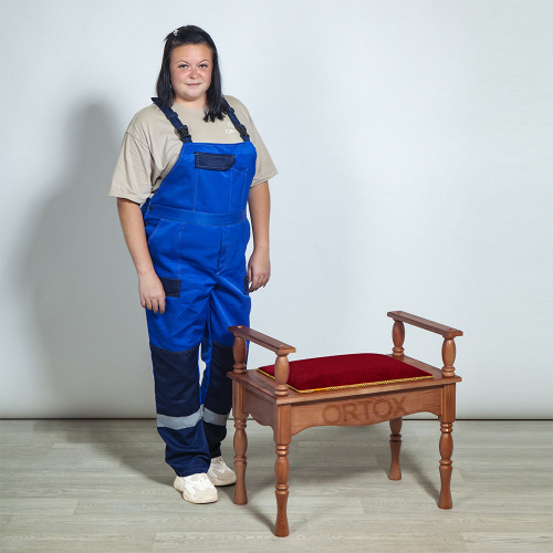 Седалище "Коломенское" светлое, 70х40х64 см фото 6