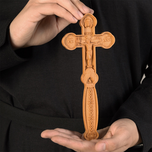 Крест постригальный деревянный, 9х22 см фото 4 Крест постригальный деревянный, 9х22 см фото 4