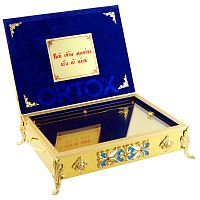 Ковчег для святых мощей, 45х35х12 см, литые элементы