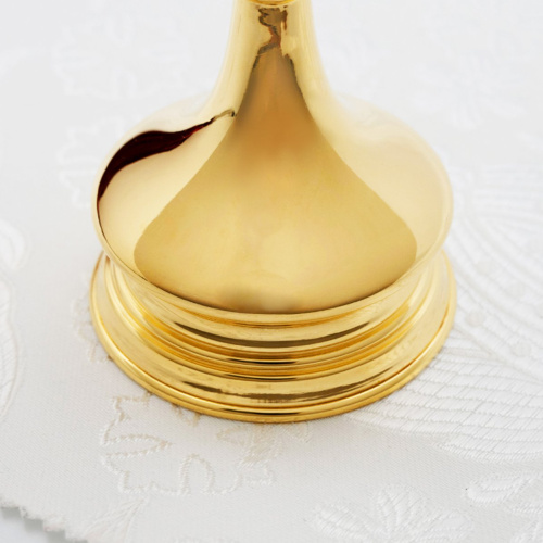 Евхаристический набор из 3 предметов на 0,1 л из ювелирного сплава, позолота фото 6