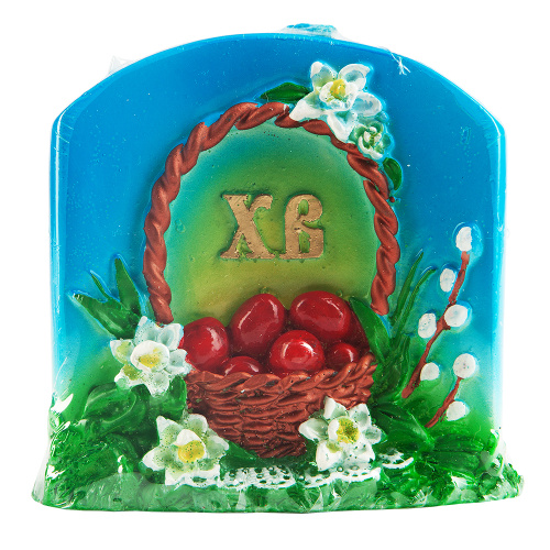 Свеча декоративная "Пасхальная", цвета микс, высота 8 см фото 5