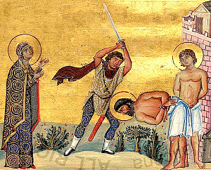 Мученики Авкт , Таврион и мученица Фессалоникия