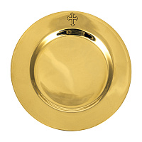 Тарель латунная, Ø 13,5 см, У 13-0175