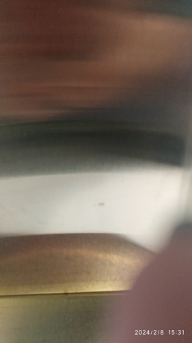 Столбик ограждения металлический, восьмигранное основание, 32х68 см, цвет "под медь", У-1081 фото 9