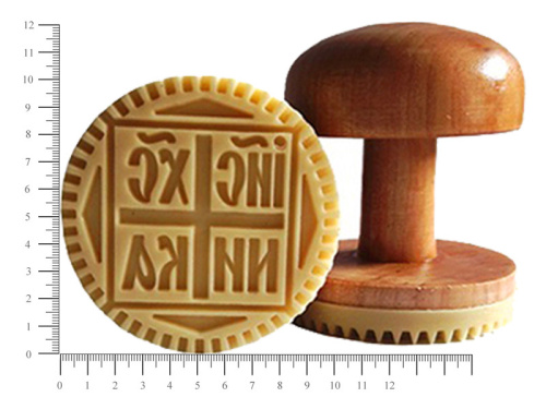 Печать для просфор Агничная, Ø 10 см