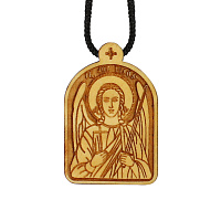 Образок деревянный с ликом Ангела Хранителя