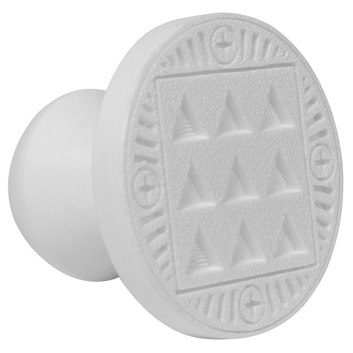 Печать для просфор "Девятичинная" пластиковая фото 4