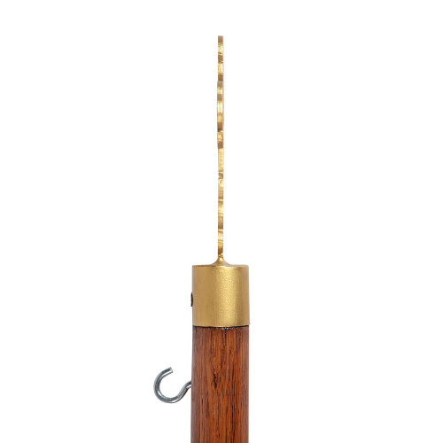 Древко для детской хоругви деревянное с навершием фото 3