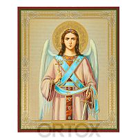 Икона Ангела-Хранителя, МДФ №3, 15х18 см