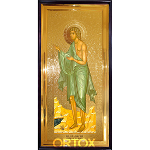 Икона большая храмовая Мария Египетская Св., прямая рама (40х46 см)