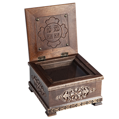 Ковчег для мощей деревянный, 20х20х14 см, У 285-0124
