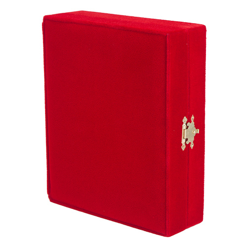 Складень венчальный с ликами Спасителя и Божией Матери "Казанская", с праздниками, 18,5х22 см, бархат, №2 фото 3