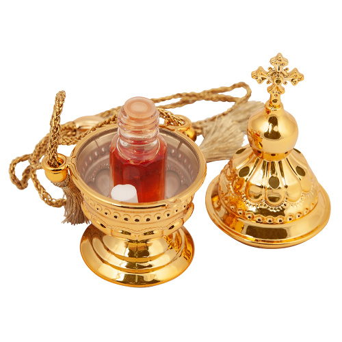 Подвеска в форме кадильницы в автомобиль, с благовонием, 4х10 см фото 2