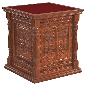 Жертвенник "Костромской", цвет "кипарис" (90х90х100 см)