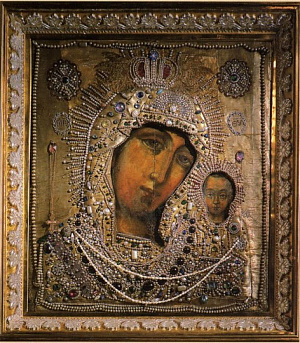 Икона Богородицы Казанская (Петербургский список)