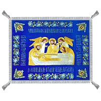 Плащаница Божией Матери (малая), 120х100 см