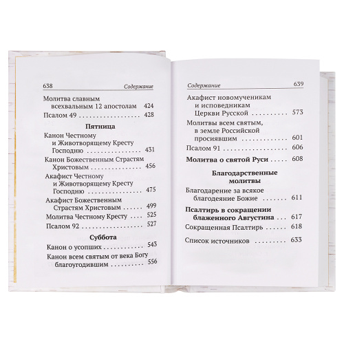 Каноны, акафисты, молитвы и псалмы на каждый день седмицы. Карманный формат фото 6