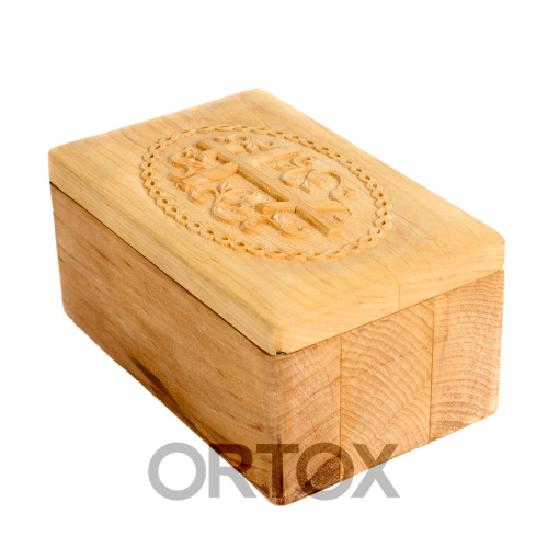Крестильный ящик деревянный с наполнением, 12,5х8х6,5 см фото 5