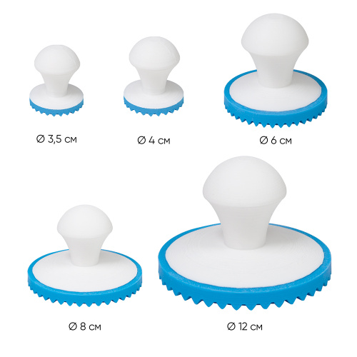 Печать для просфор "Богородичная" пластиковая фото 3