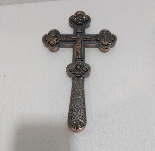Крест требный, гравировка, 12x21 см, У-1339 фото 2