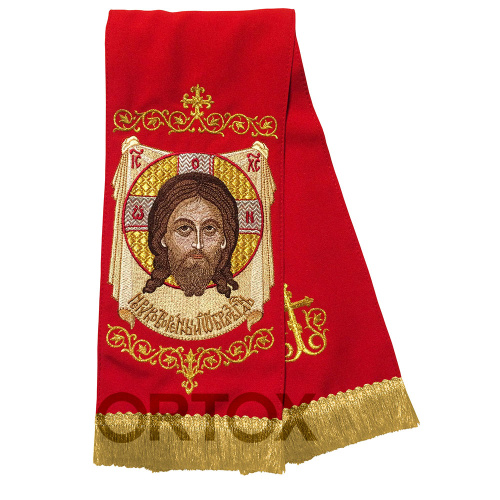 Закладки для Евангелия цветные с иконой Спаса Нерукотворного 160х14,5 см фото 2