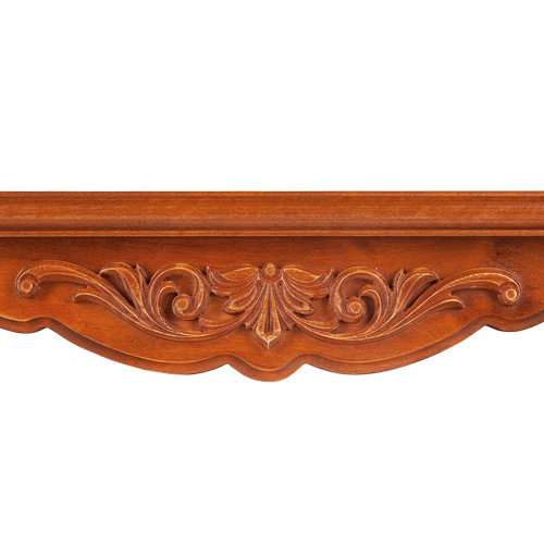 Полка для икон прямая одноярусная, цвет орех, 48х18 см фото 3 Полка для икон прямая одноярусная, цвет орех, 48х18 см фото 3