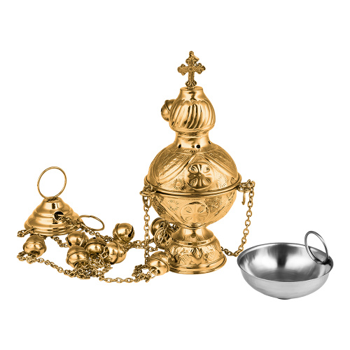 Кадило № 26, латунь, 12,4х22 см фото 7