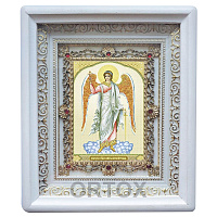 Икона Ангела Хранителя, 18х21 см, прямая багетная рамка