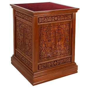 Облачение на престол "Суздальское", цвет "кипарис" (80х80х105 см)