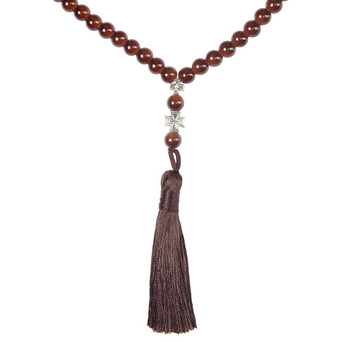 Четки из поделочного камня с разделителями, на 100 бусин, №2 фото 4