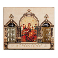 Набор ароматов с иконой Божией Матери "Всецарица", в индивидуальной подарочной упаковке, 2 шт. по 10 мл