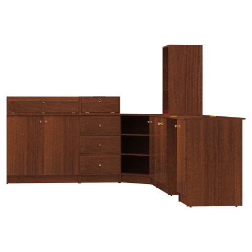 Свечная лавка "Самарская". Компоновка №1, цвет "ноче экко" фото 5 Свечная лавка "Самарская". Компоновка №1, цвет "ноче экко" фото 5