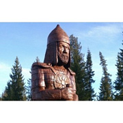 В Свердловской области установлена скульптура Александра Невского из липы – ровесницы князя
