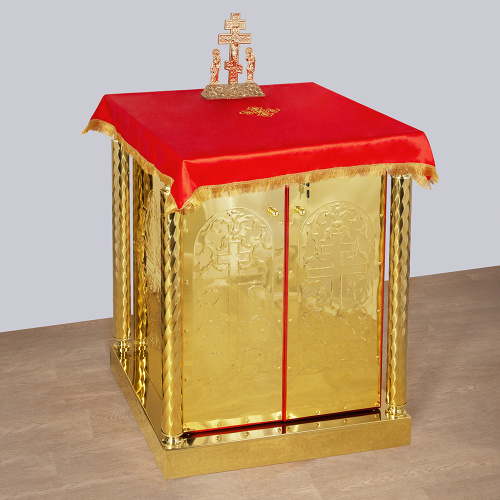 Жертвенник "Иерусалимский", чеканка, высота 100 см фото 8