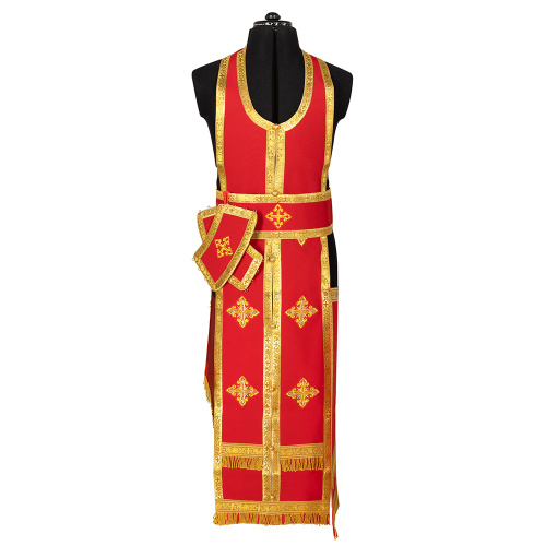 Иерейское облачение греческое красное фото 3