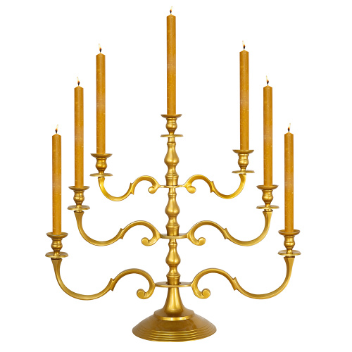 Семисвечник напрестольный алюминиевый, 87,5х74,5 см фото 2