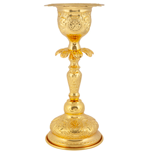 Лампада напрестольная, цинковый сплав, 12х27 см фото 4 Лампада напрестольная, цинковый сплав, 12х27 см фото 4