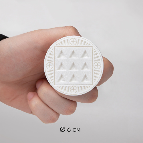 Печать для просфор "Девятичинная" пластиковая фото 2