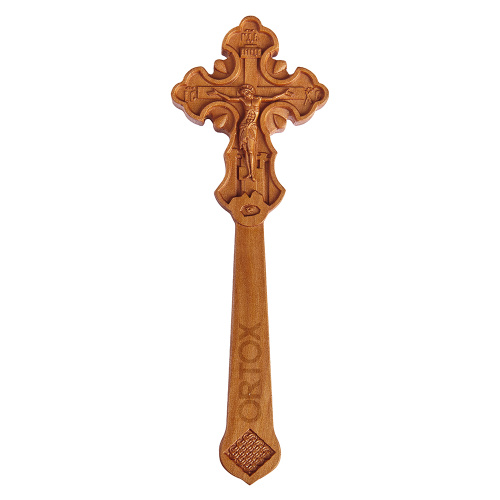 Крест постригальный деревянный, 6,4х16 см