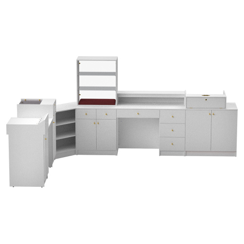 Свечная лавка "Самарская". Компоновка №5 белая фото 6