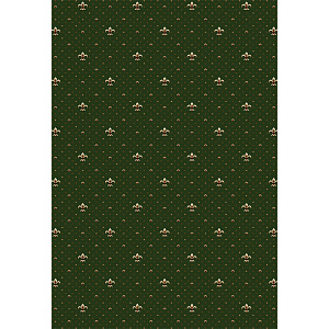 Ковровая дорожка зеленая, ворс из полипропилена, ширина 4 м (высота ворса 7 мм)