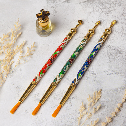 Стрючицы, цинковый сплав, эмаль, набор из 3 штук, длина 21,5 см фото 2