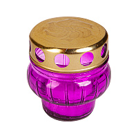 Лампада неугасимая (фонарик)  со сменным блоком фиолетовая №3